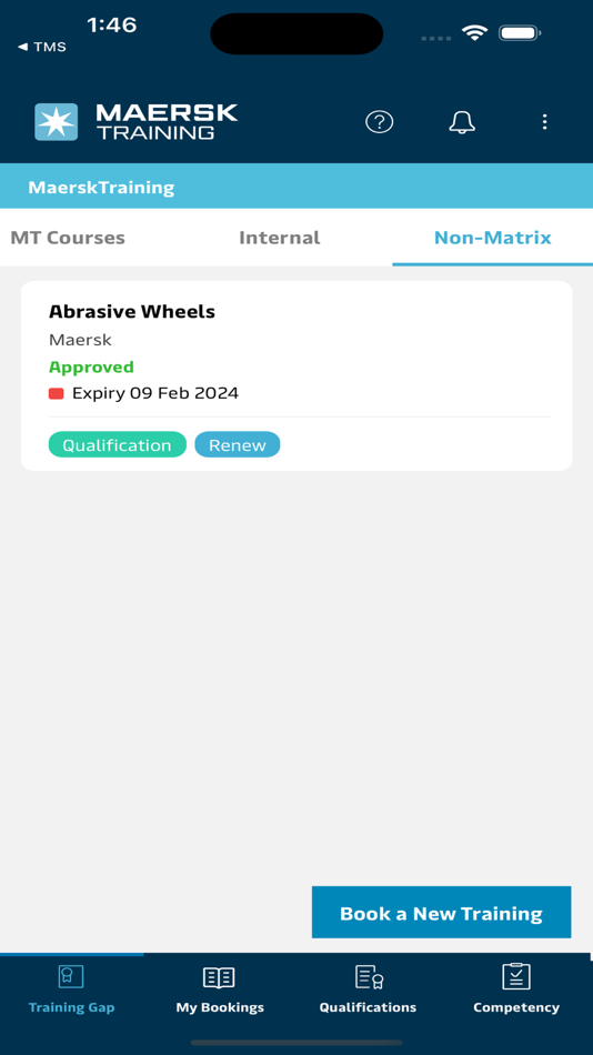 #3. Maersk Training TMS (iOS) 由: A.P. MOLLER - MAERSK