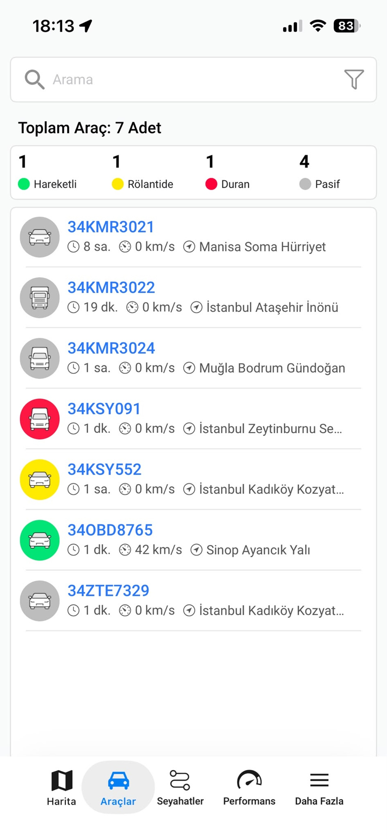 MobilVR Araç Takip screenshot 4