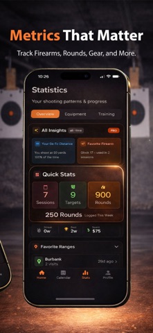 ZeroPoint - Shooting Range Log screenshot