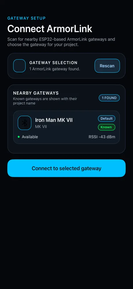 ArmorLink‑App screenshot 2