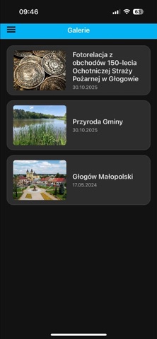 eGmina Głogów iPhone screenshot 1
