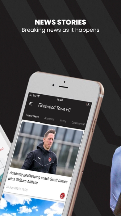 Fleetwood Town FC Screenshot