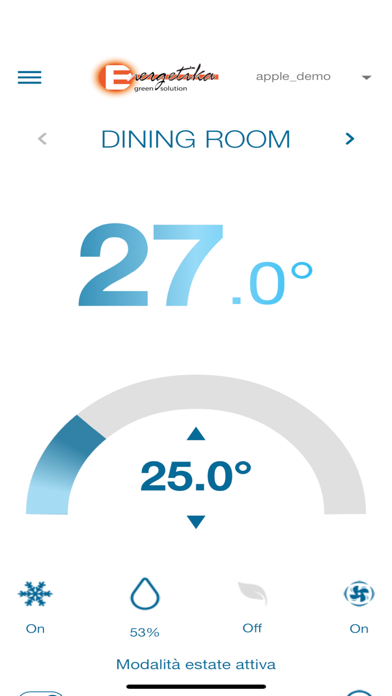 Energetika Smart Control Screenshot