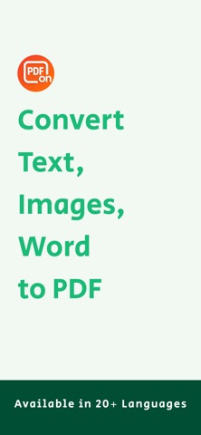 Convert to PDF - PDFOn screenshot