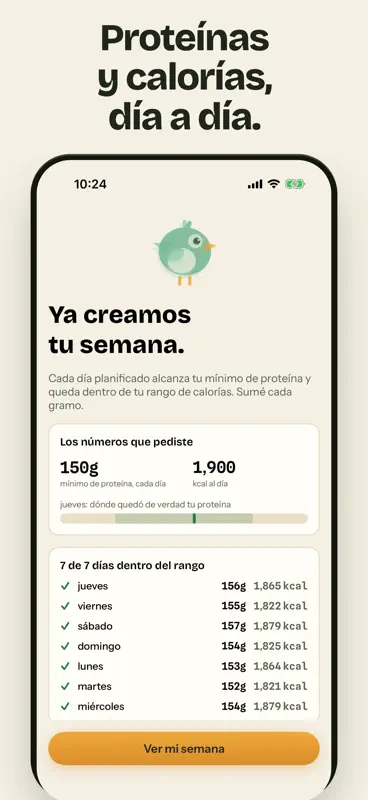 Mealbird: Menú Semanal screenshot 3 of 5