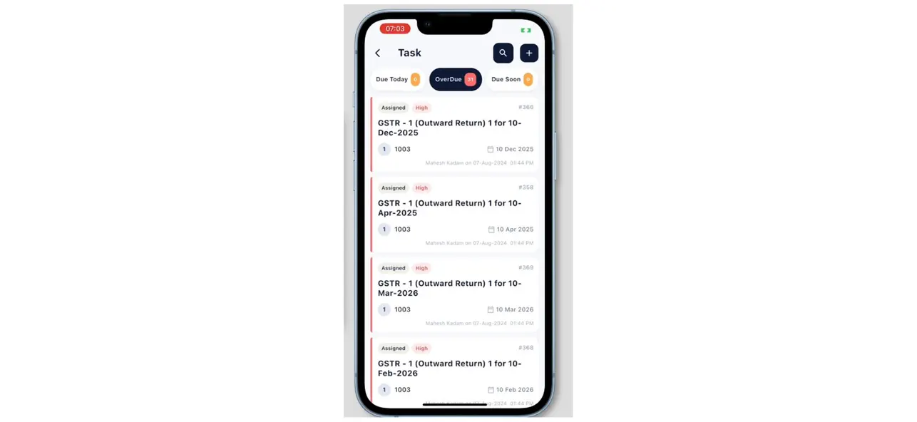Screenshot #2 pour CADASHBOARD_