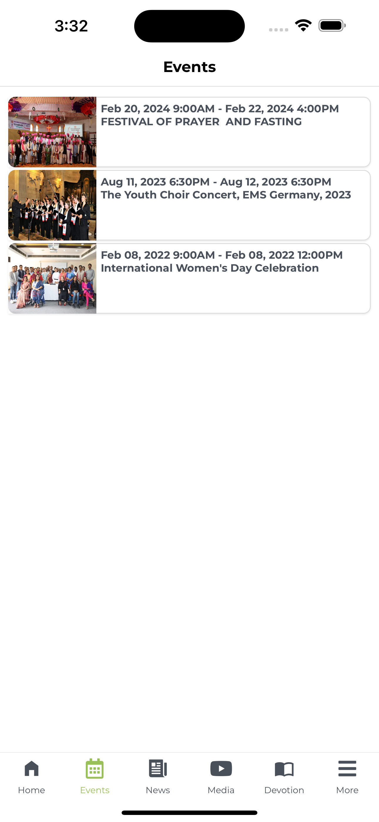 CNI Church App