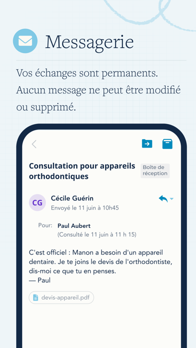 Screenshot #3 pour OurFamilyWizard Co-Parent App