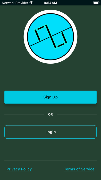 Online Golf App Screenshot