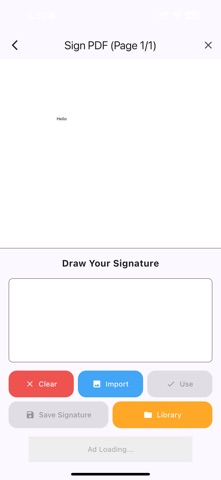 PDF Signature Pro Screenshot 2 of 4