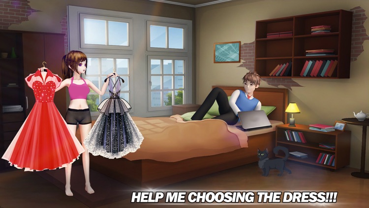 Anime Girl Love Life Simulator