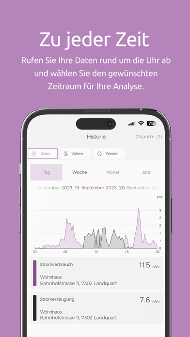 ENERGYBOARD Kundenportal Screenshot