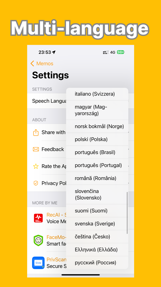 #4. Vomemo - Voice To Memo (iOS) 由: 颖 胡