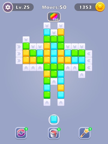 Color Block Match Blast iPad screenshot