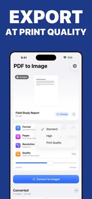 PDF To Photo - PDF to JPEG,PNG screenshot 4