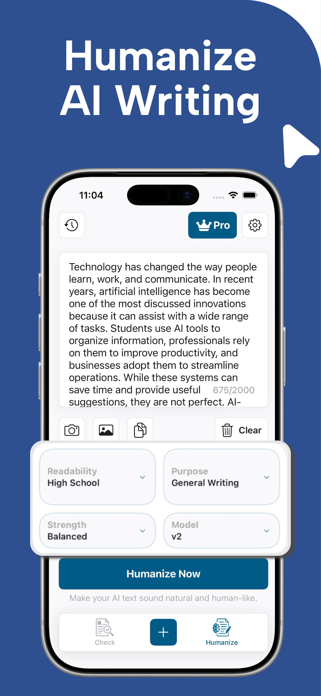 Humanizer AI Ink: Smart Check screenshot 3