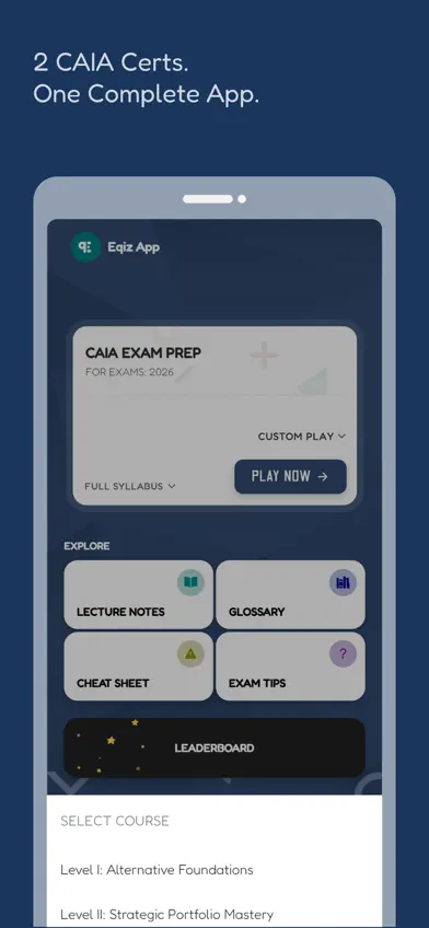 CAIA Alternative Prep: with AI screenshot 2