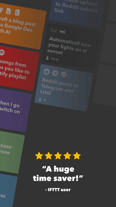 Screenshot 2 of IFTTT - Automate work and home App