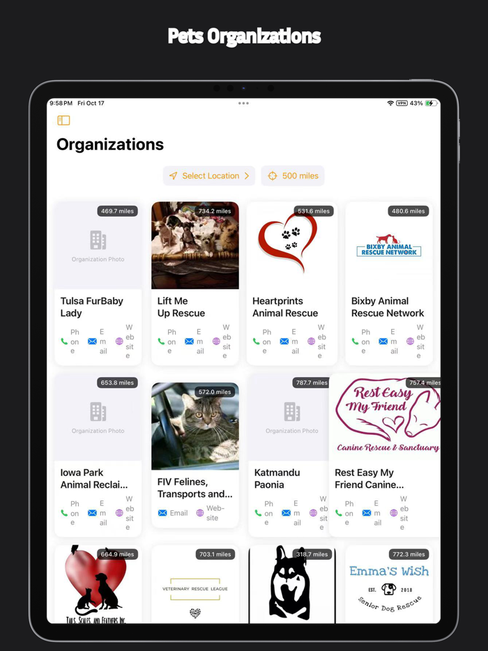 Pets Adopter Pet Rescue Finder