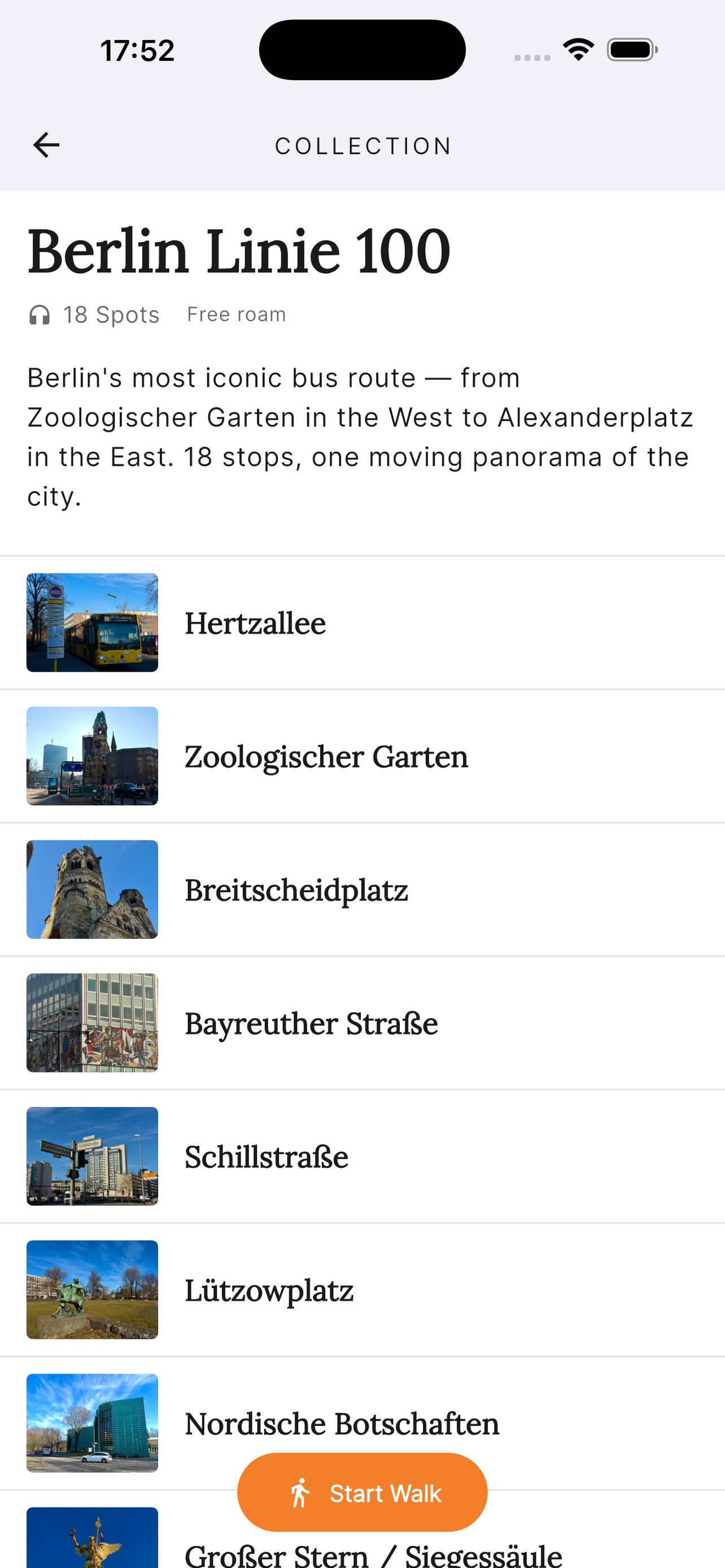 Audiowalk - Guided City Tours screenshot 2