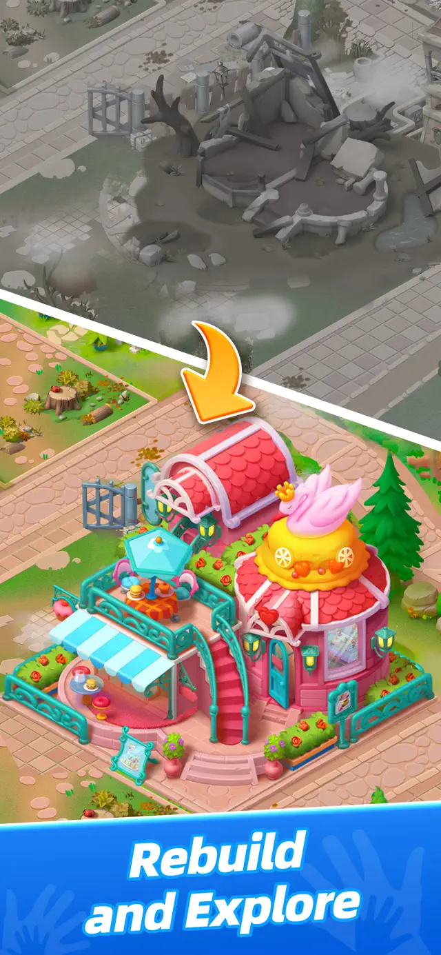 Mystery Town: Merge Games screenshot 10