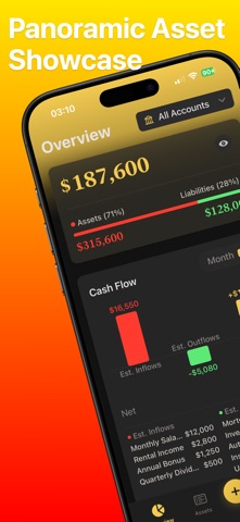 AssetMe: Net Worth Tracker Screenshot 1 of 9