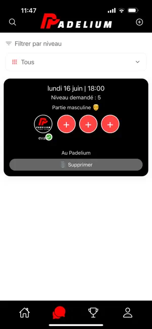 Padelium-app screenshot 1