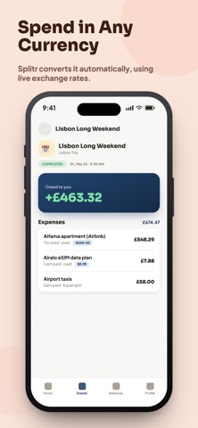 Splitr: Split Group Expenses Screenshot 5 of 8