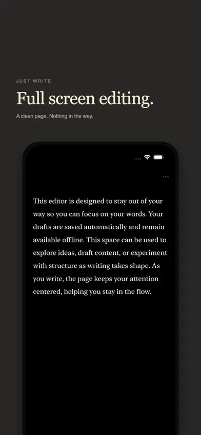 WriterDeck screenshot 2