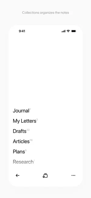 Blanc Note screenshot 3