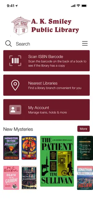 A K Smiley Public Library screenshot 1