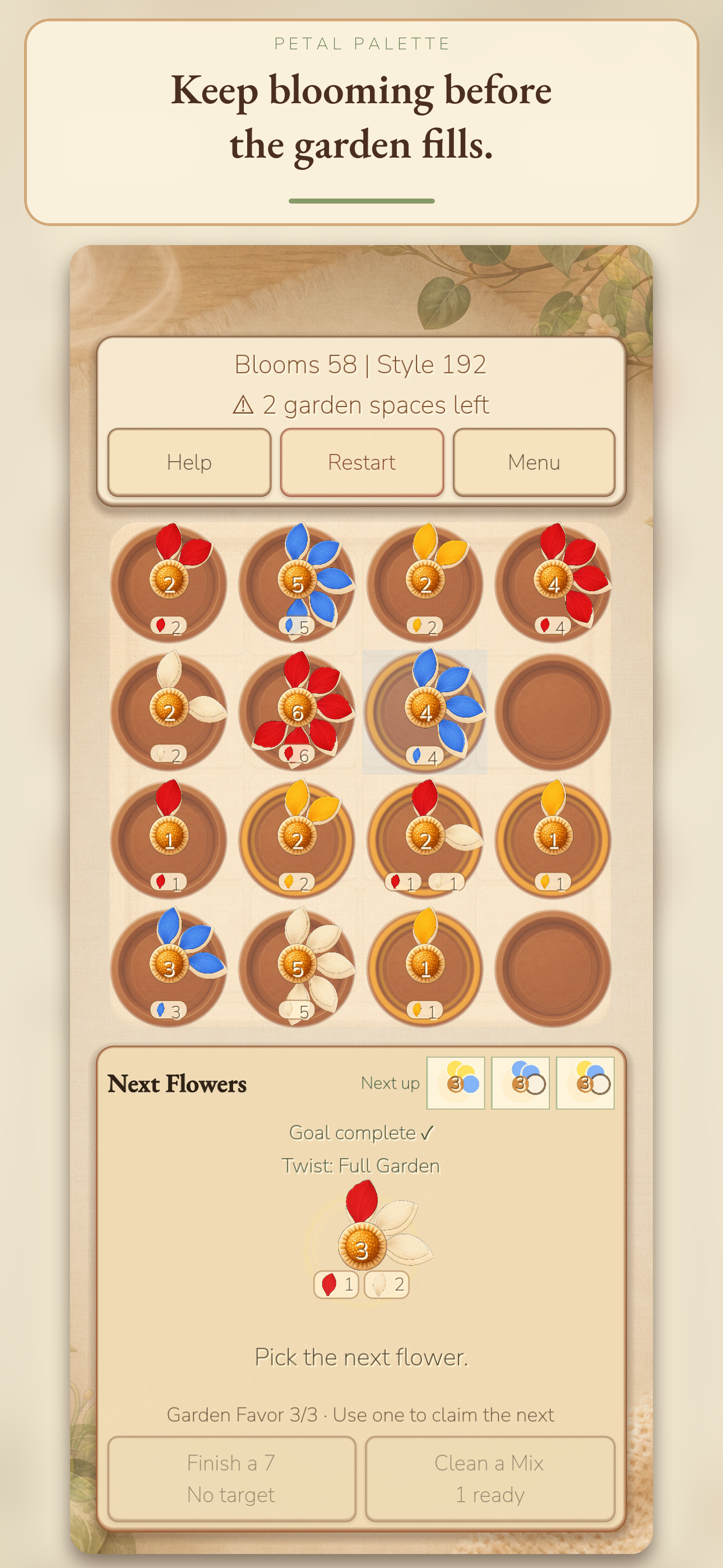 Petal Palette: Cozy Garden screenshot 3