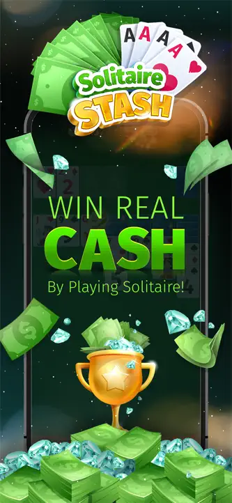 Solitaire Stash: Win Real Cash screenshot 1