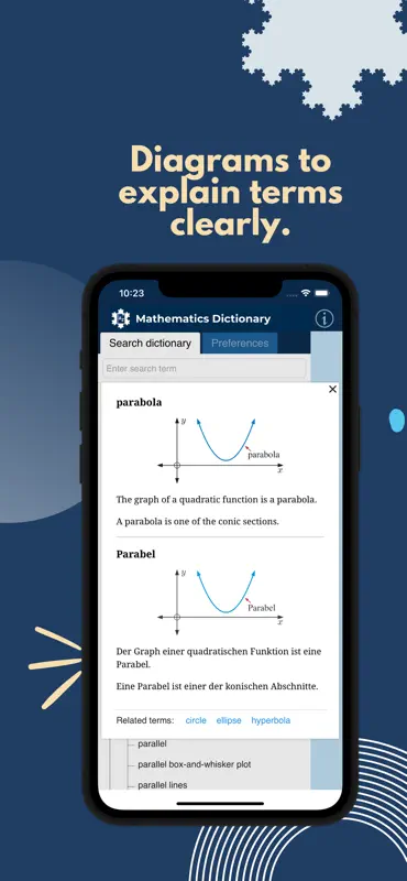 Mathematics Dictionary screenshot 1 of 6