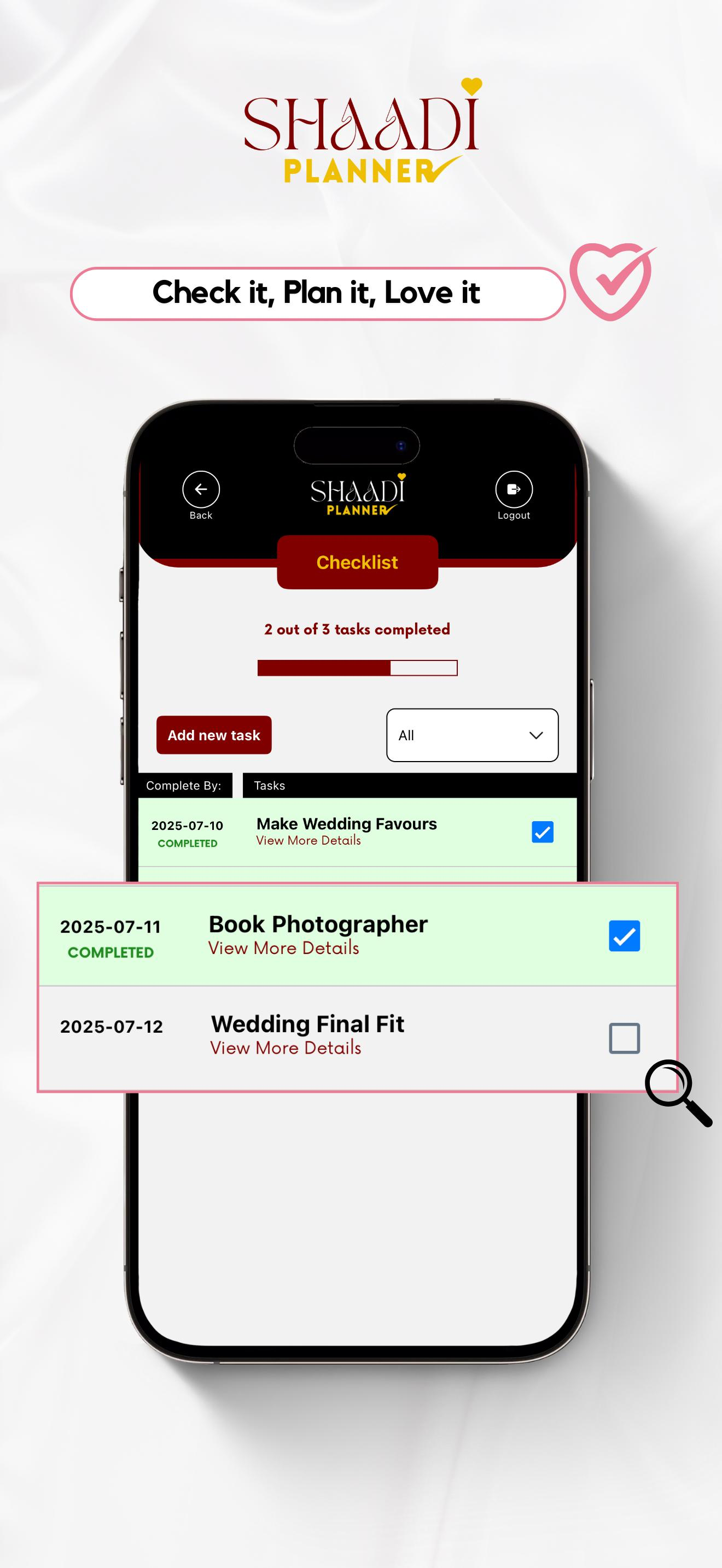 Shaadi Planner
