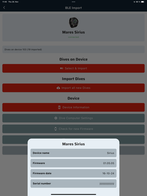 Mares App iPad screenshot 4 - Sports app