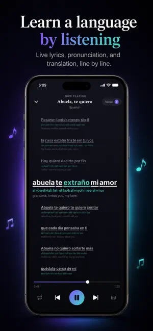 Tunelingo: Learn with Music screenshot 2