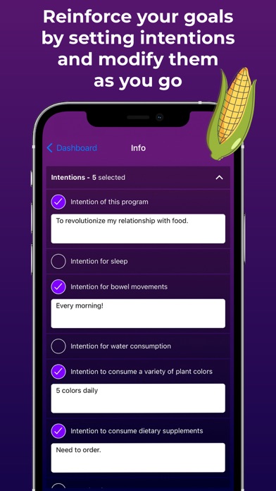 Wise Mind Nutrition Screenshot