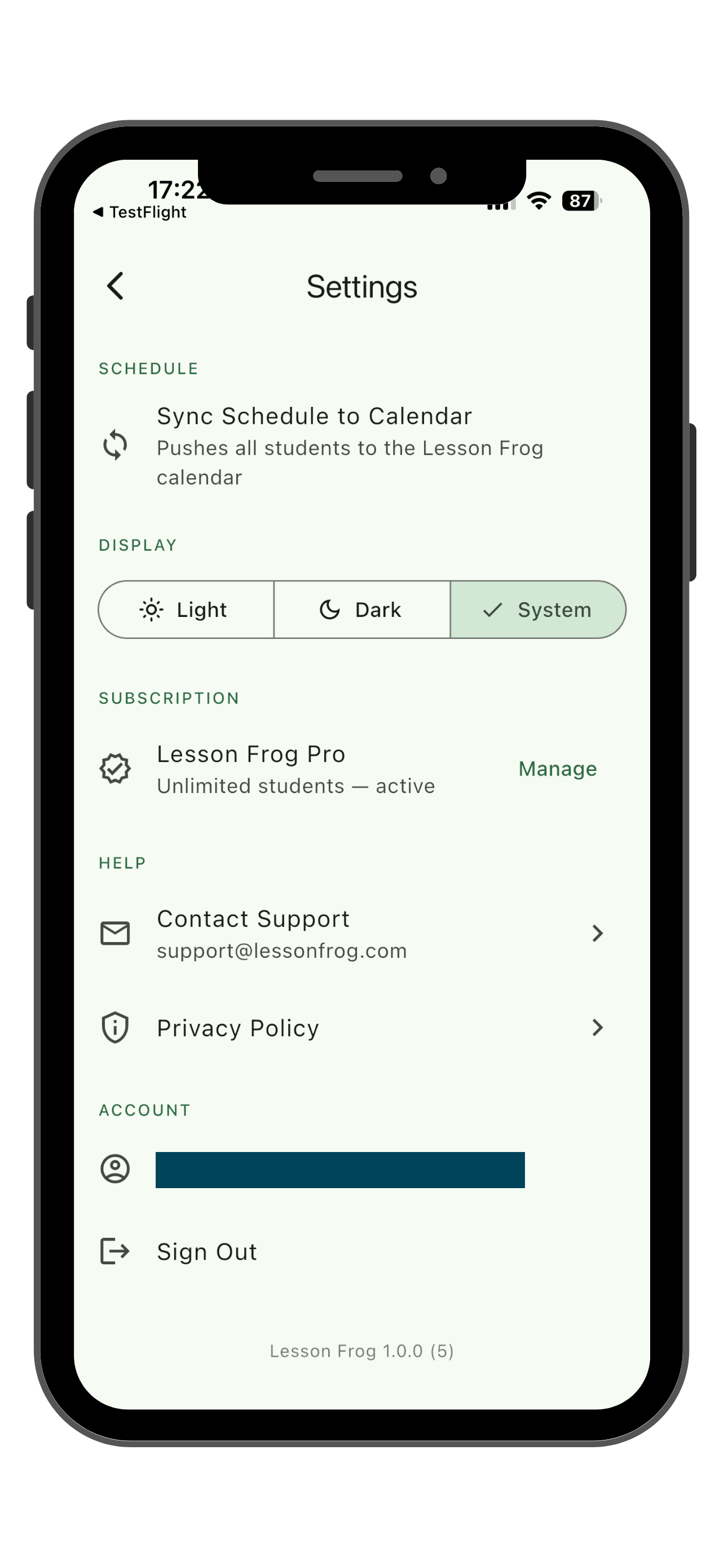 Lesson Frog screenshot 6