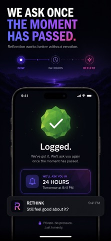 Rethink - Impulse Control iPhone screenshot