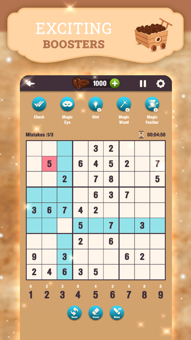 Screenshot #3 pour Sudoku Beans: Coffee Cafe
