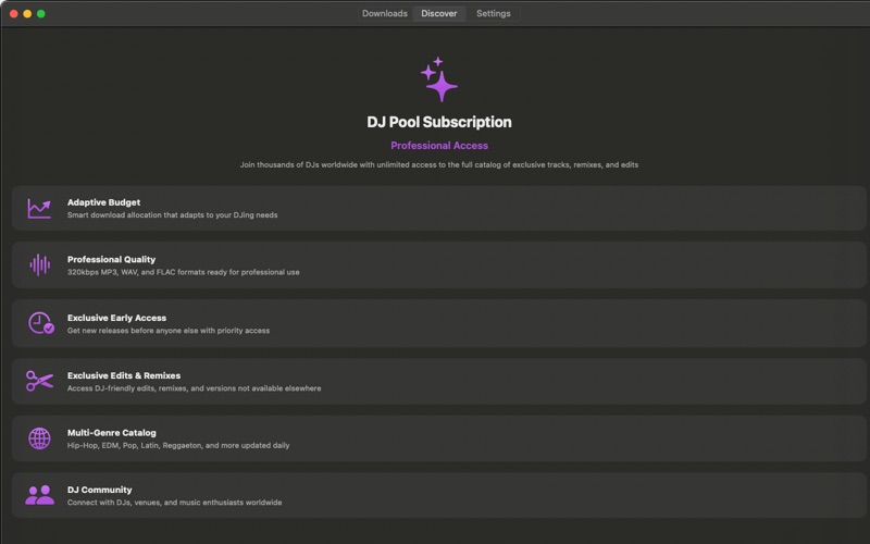 DJing DJ Pool app screenshot 2