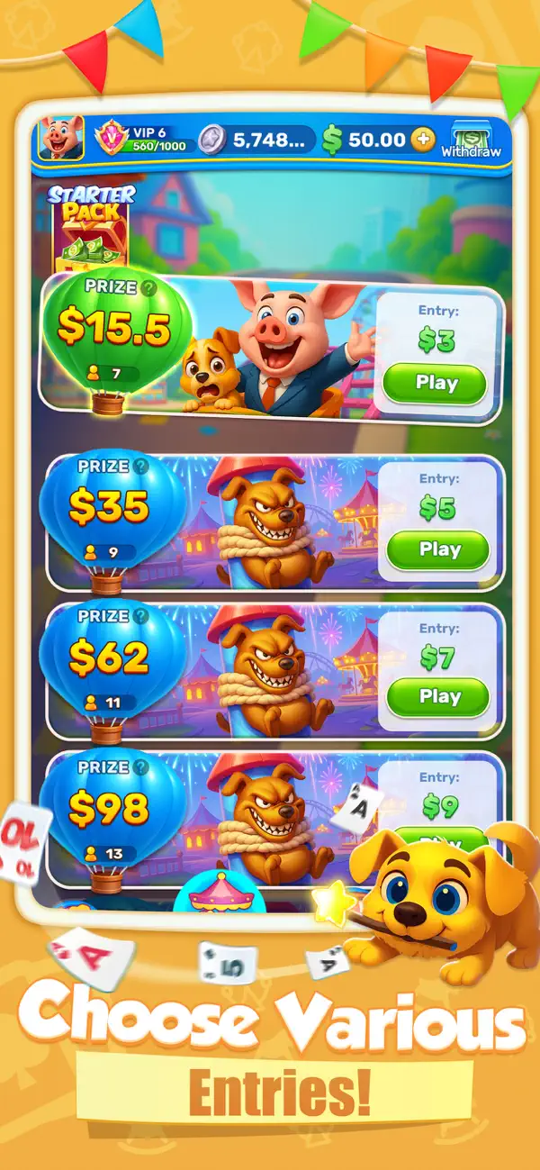 #1. Solitaire Revelry:Win Cash (iOS) 由: BIAGRO,S.A.