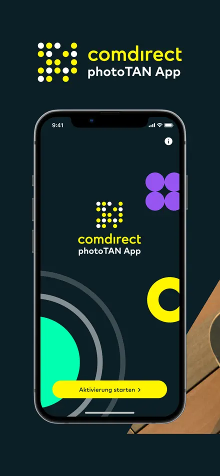 Zrzut ekranu aplikacji Comdirect 1
