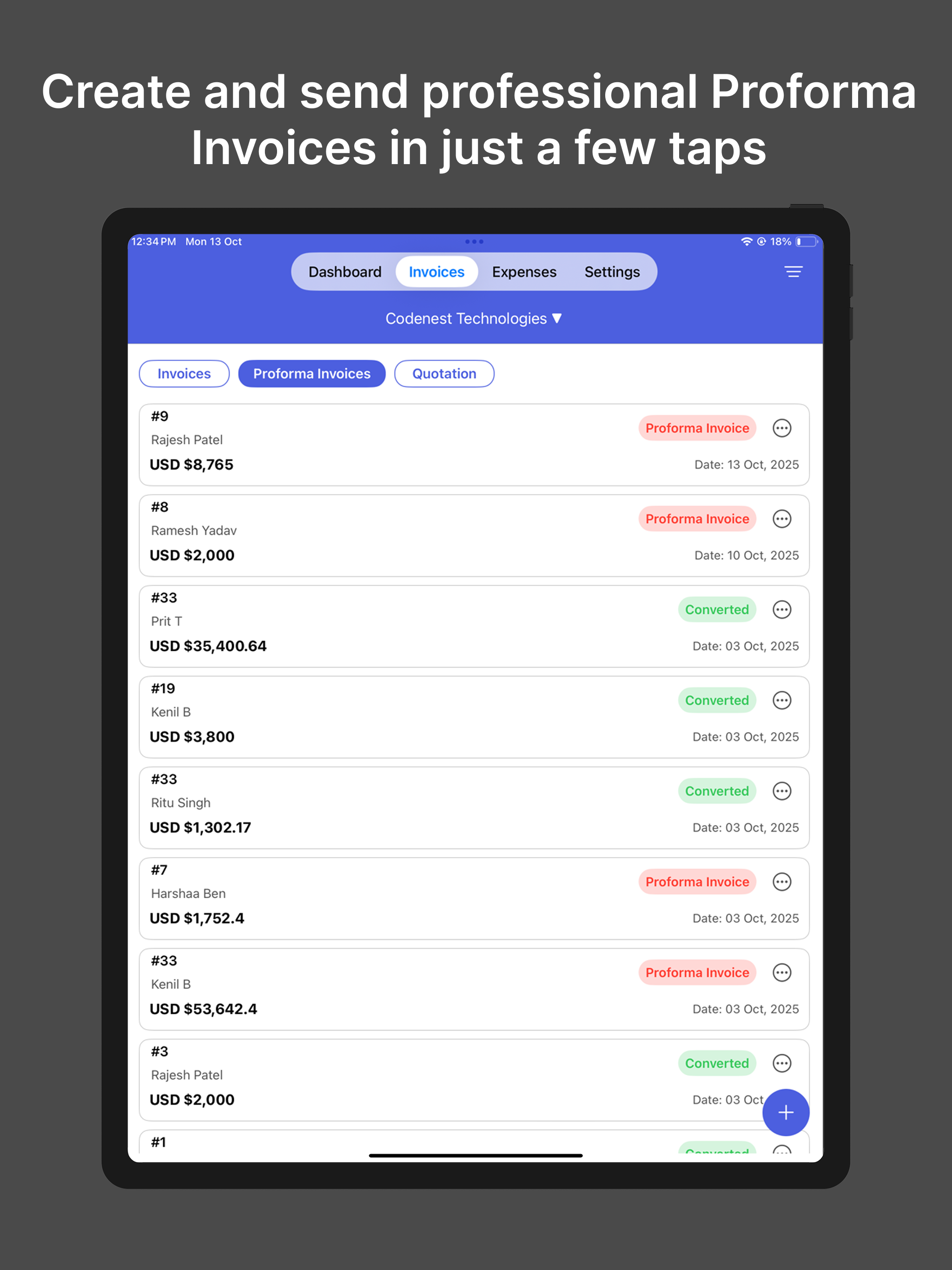 BillNama: Invoice maker, quote screenshot 15