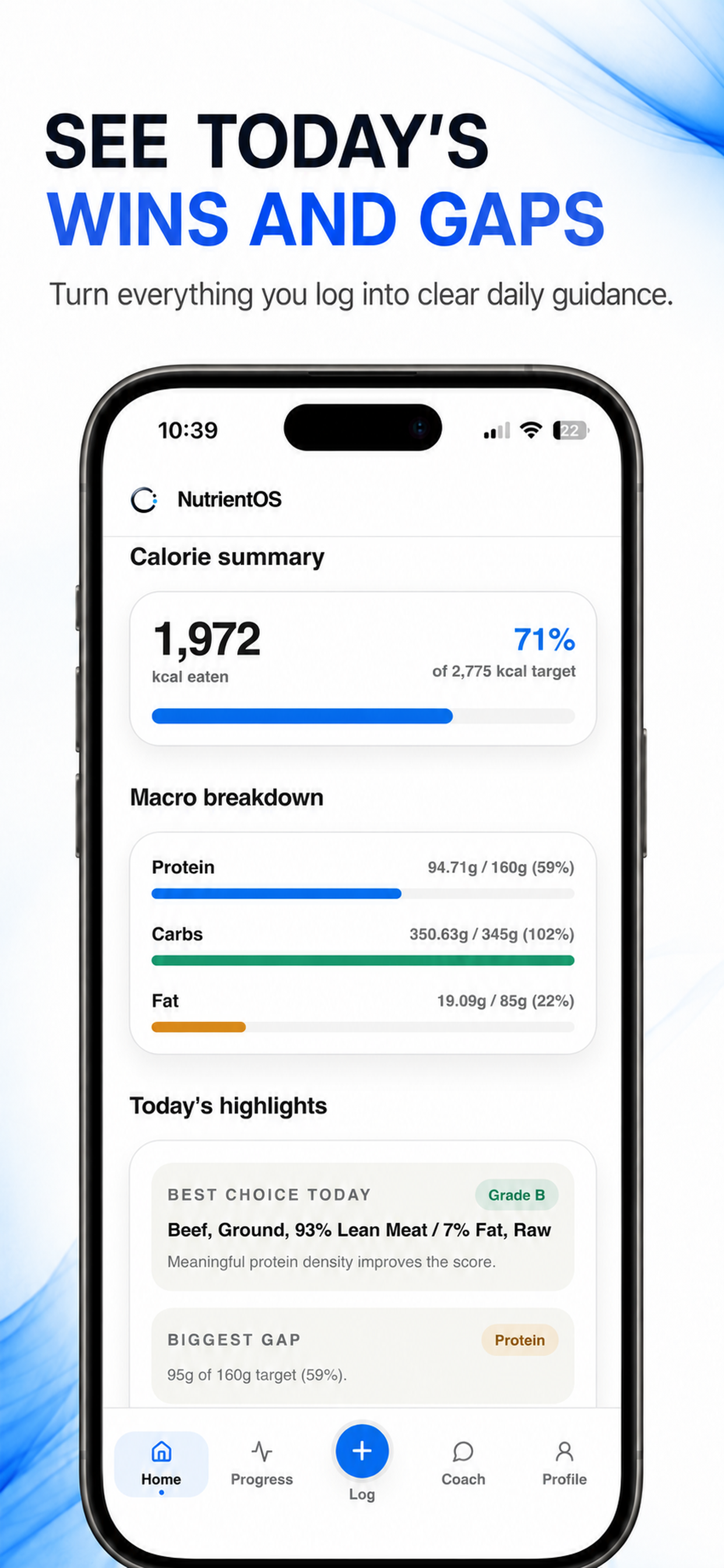 NutrientOS: Calorie Tracker screenshot 6