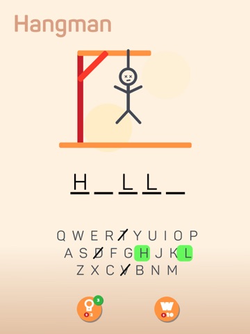 Hangman Clash iPad screenshot