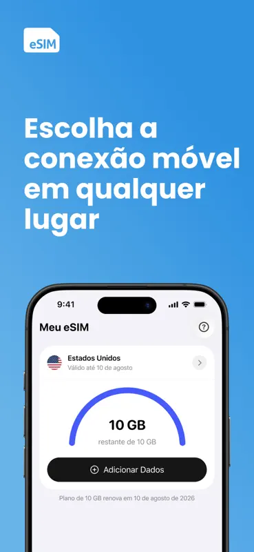 eSim Mobile Travel: e Sim App screenshot 1 of 8