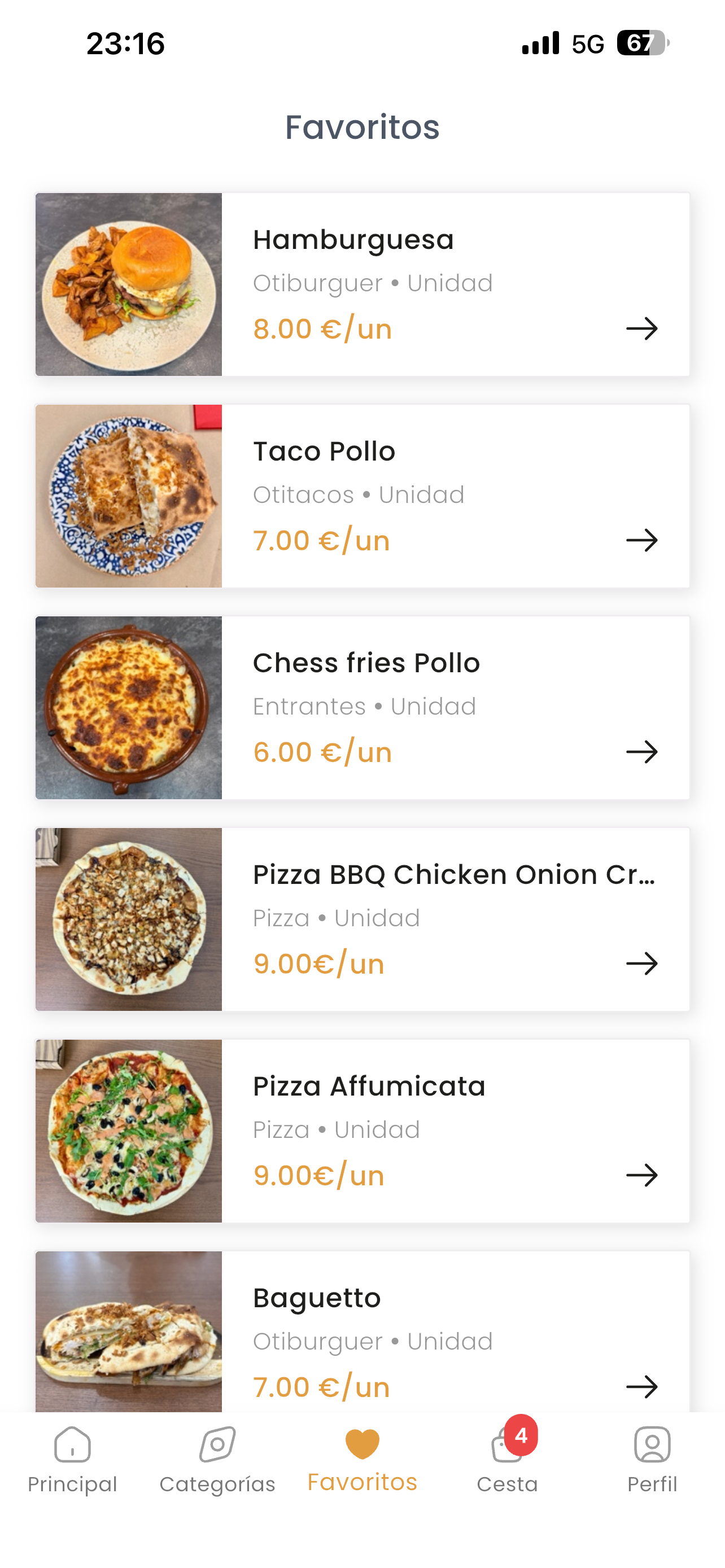 Pizza y Pollo screenshot 3