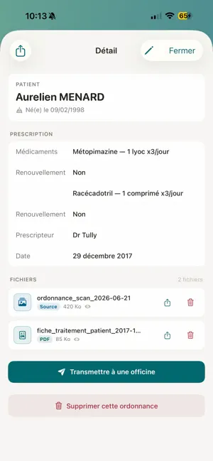 MedOrganizer screenshot 3